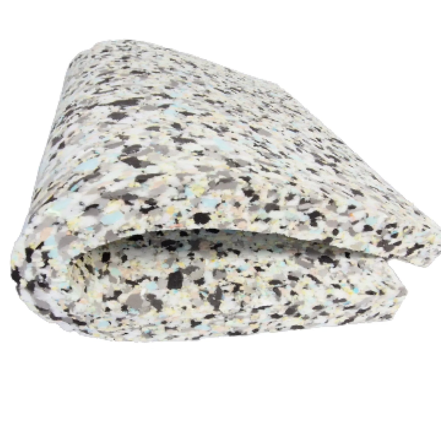 Re-bonded foam sheets cut at 50 inch by 20 inch with various depths