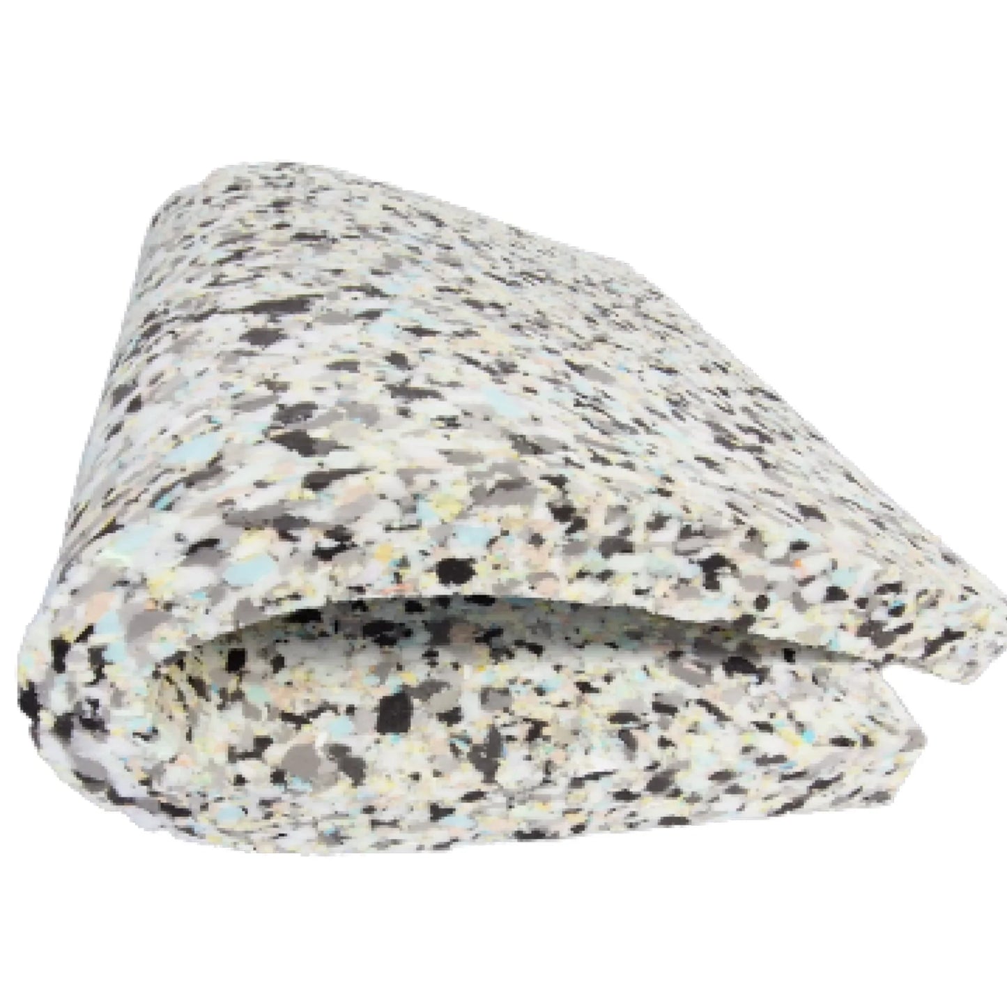 Re-bonded foam sheets cut at 50 inch by 20 inch with various depths