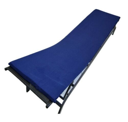 Sun Lounger Garden Furniture Cushion, Outdoor Seating Pad with Headrest