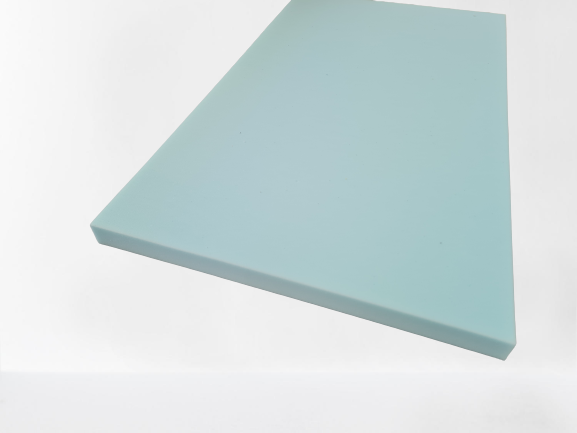 High density foam sheet cut at 70 inch by 30 inch with various depths